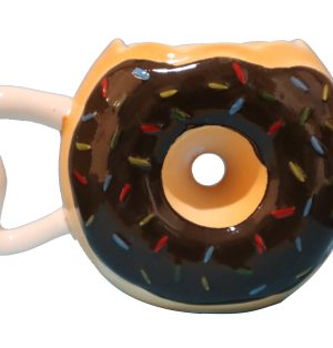 Donut With Sprinkles Coffee Mug 14 Oz Ceramic Coffee Mug 14