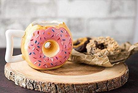 Donut With Sprinkles Coffee Mug 14 Oz Ceramic Coffee Mug 7