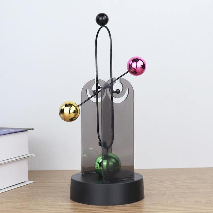 Kinetic Art Perpetual Motion Acrobat Executive Desk Toy 2