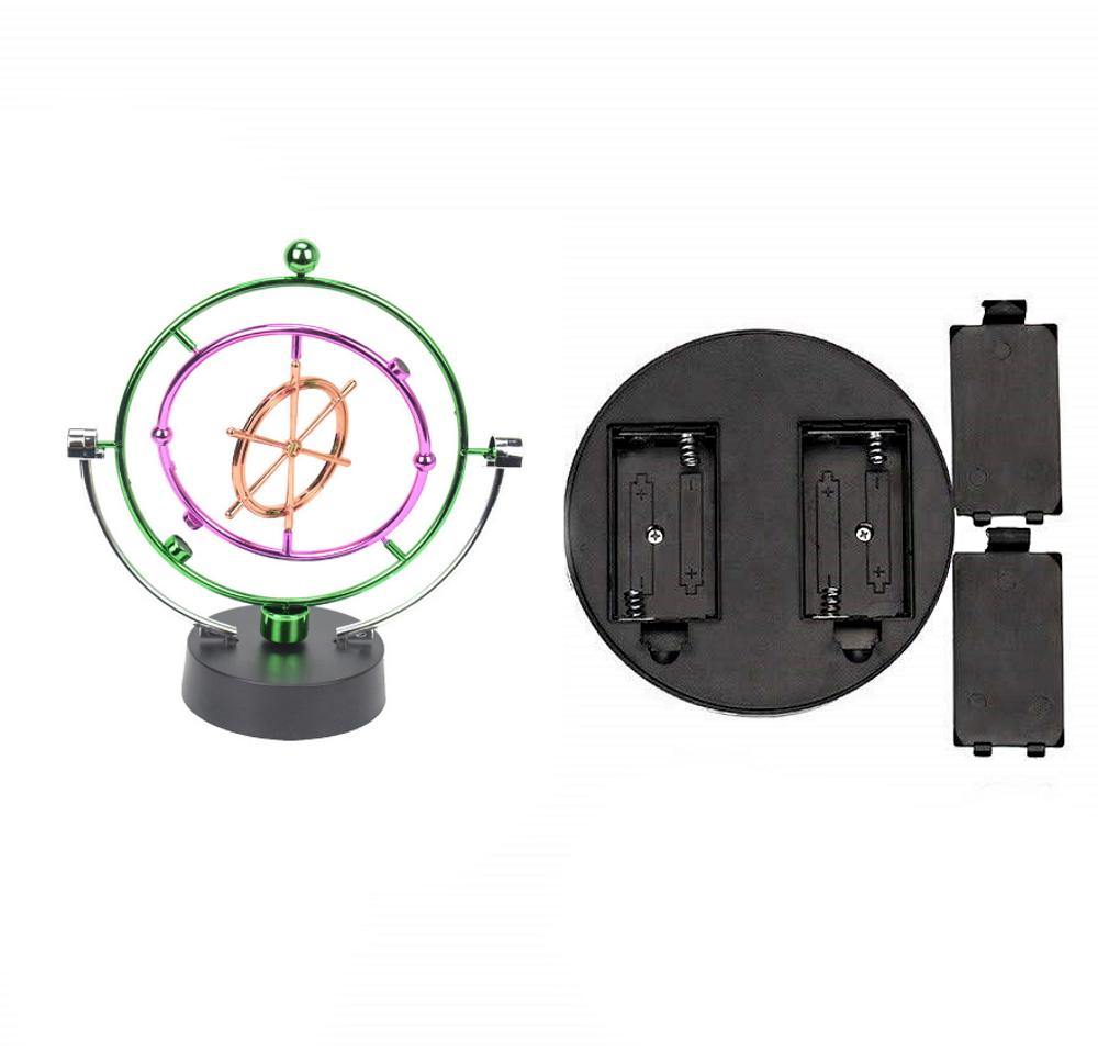 Kinetic Art Perpetual Motion Executive Desk Toys Boat Wheel