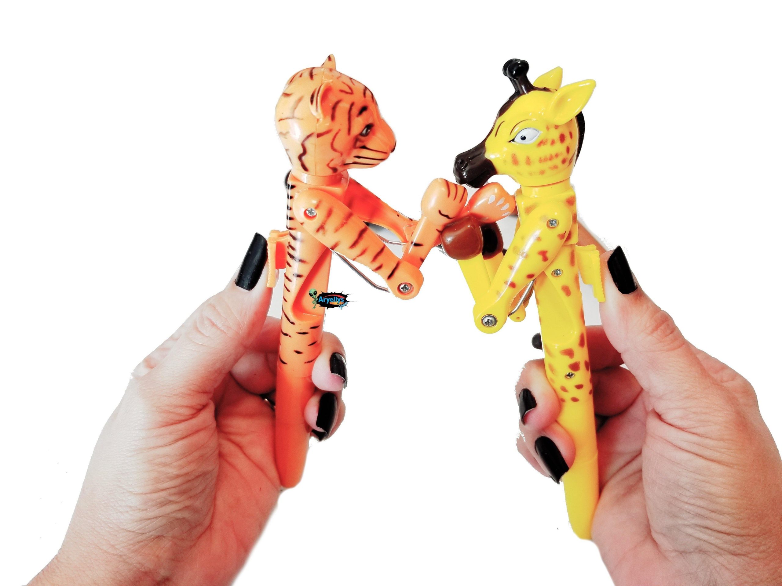 Novelty Jungle Animals Boxing Pens 3