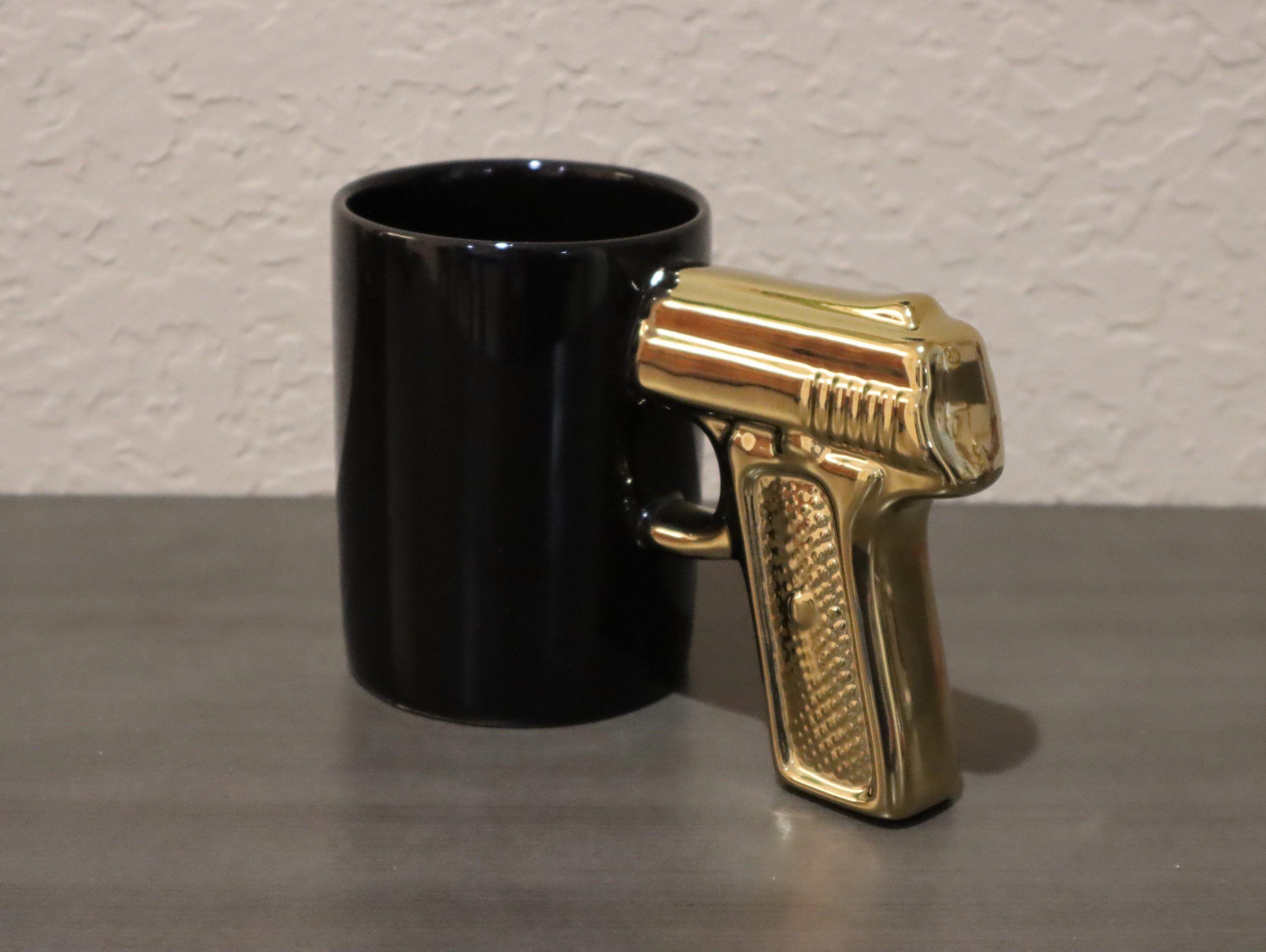 Pistol Coffee Mug 12 Oz Ceramic Coffee Mug 10