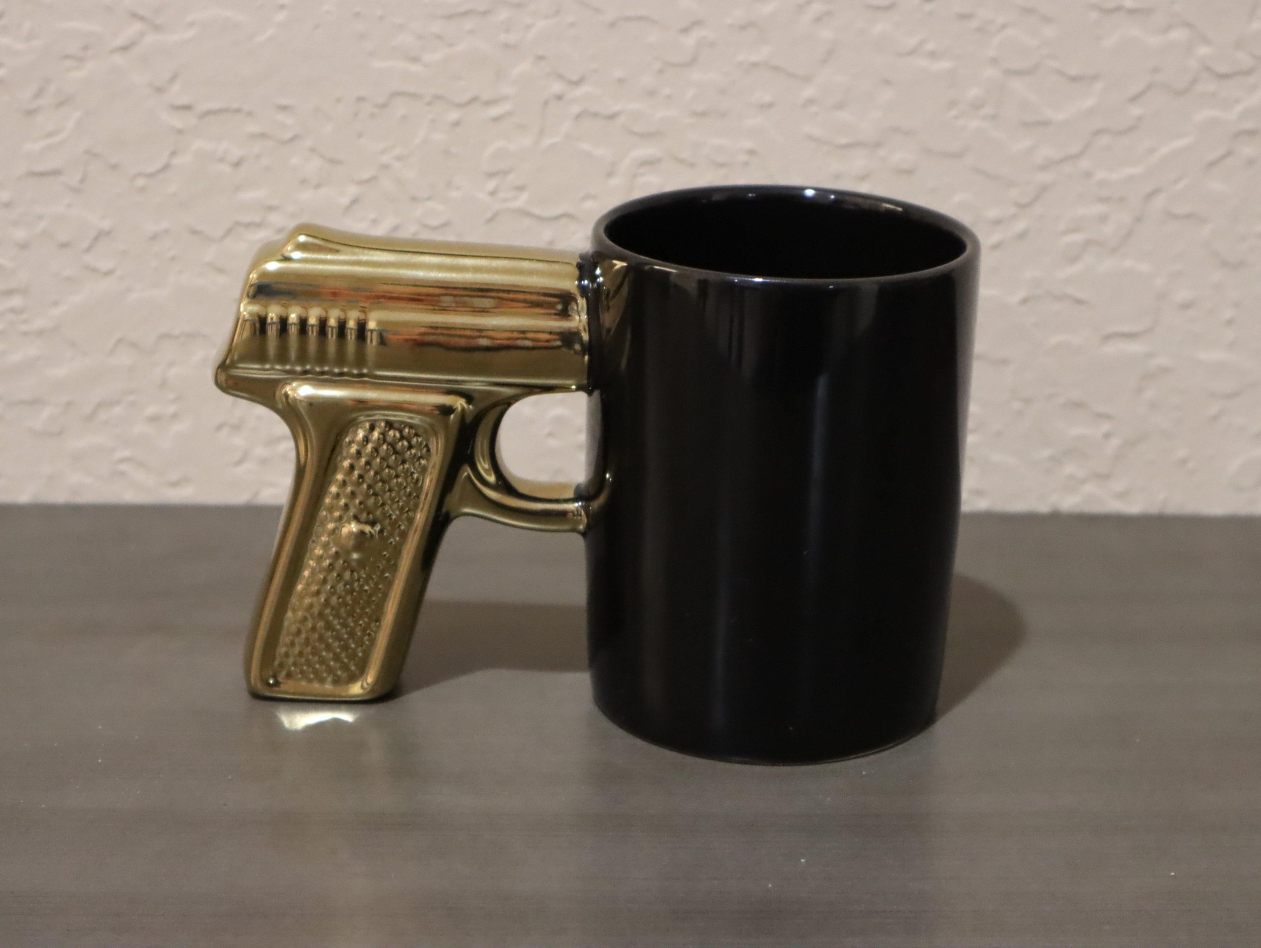 Pistol Coffee Mug 12 Oz Ceramic Coffee Mug 11