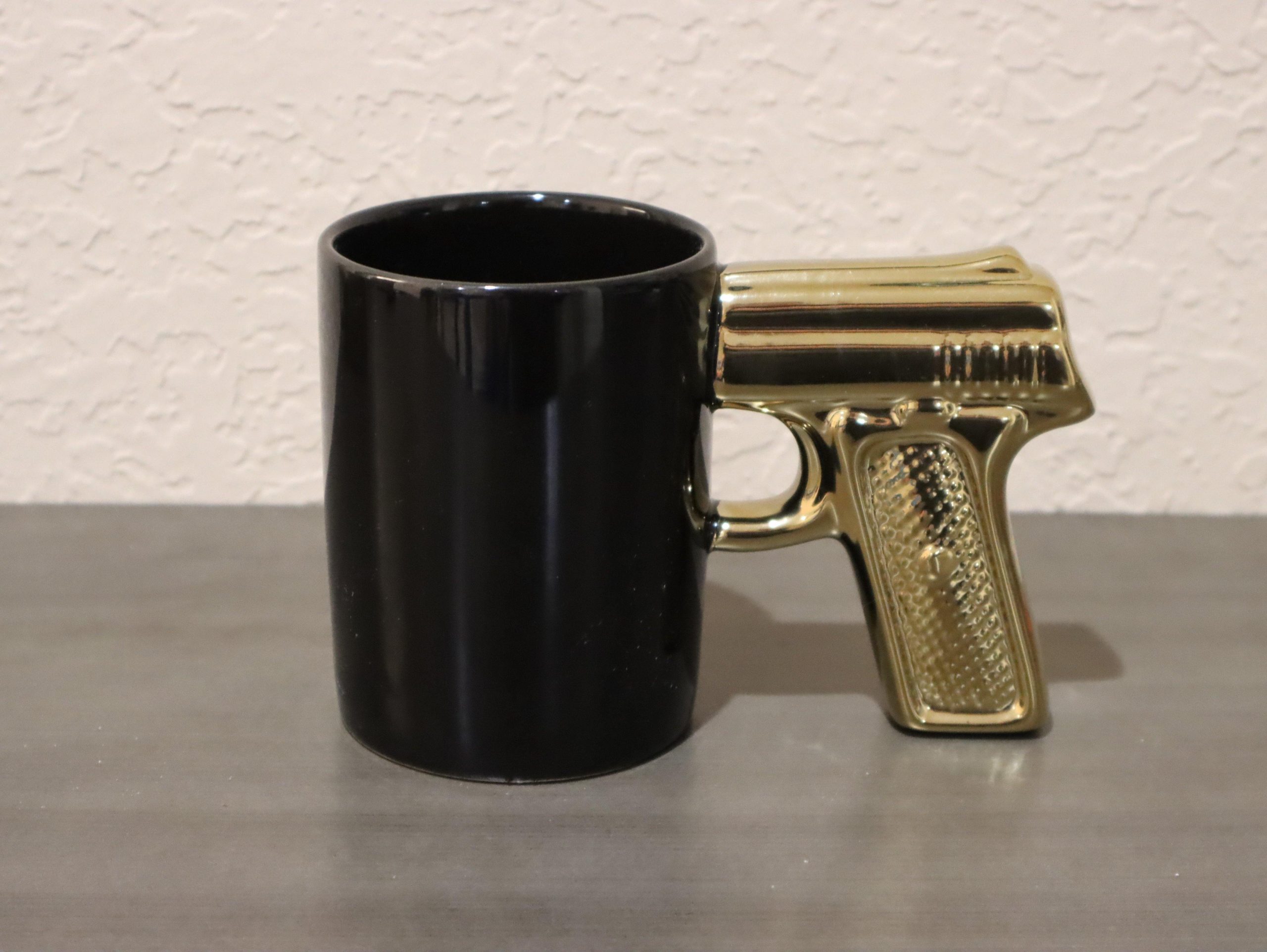 Pistol Coffee Mug 12 Oz Ceramic Coffee Mug 12