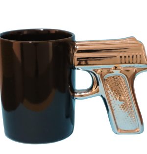 Pistol Coffee Mug 12 Oz Ceramic Coffee Mug 27