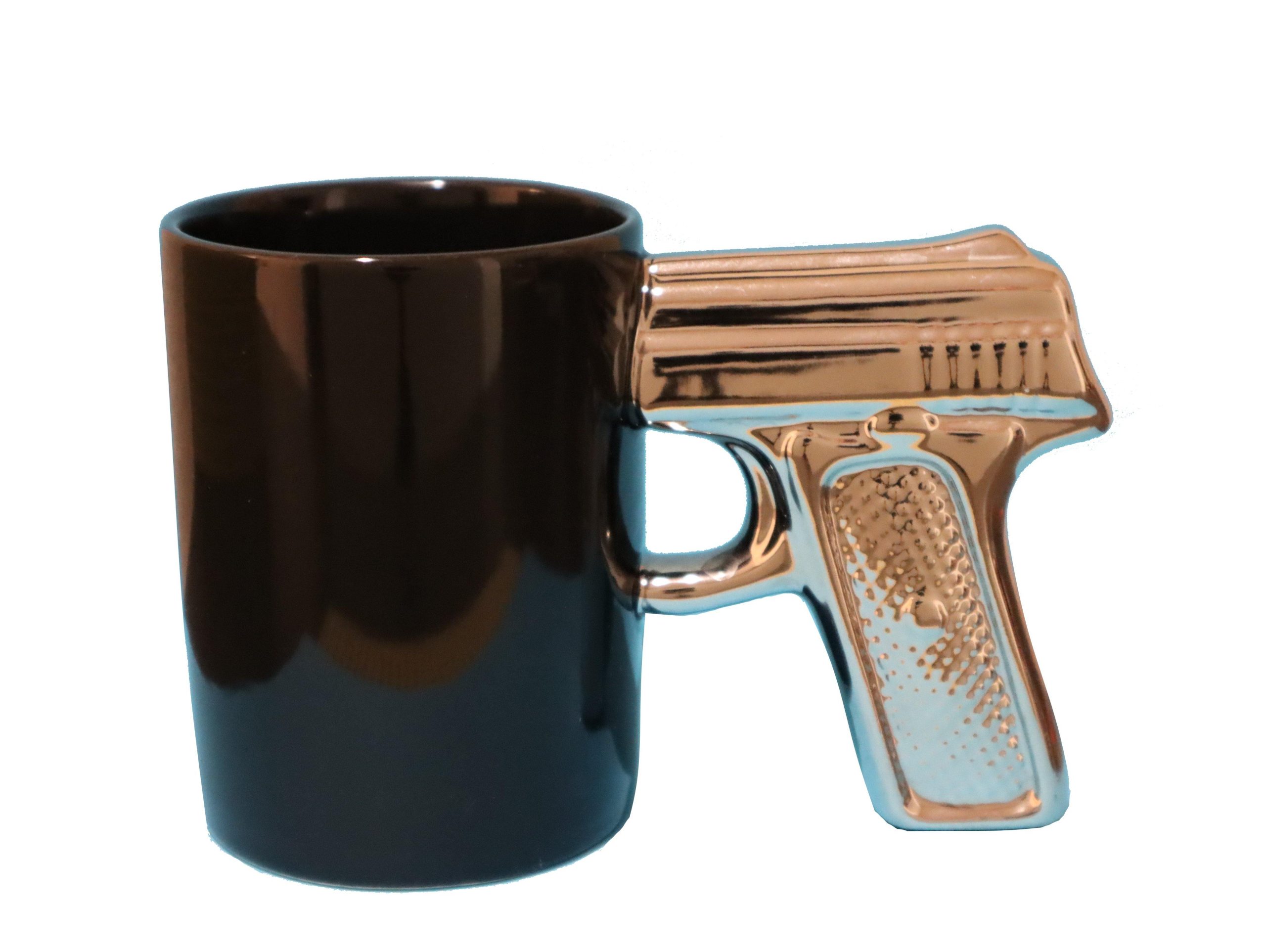 Pistol Coffee Mug 12 Oz Ceramic Coffee Mug 27