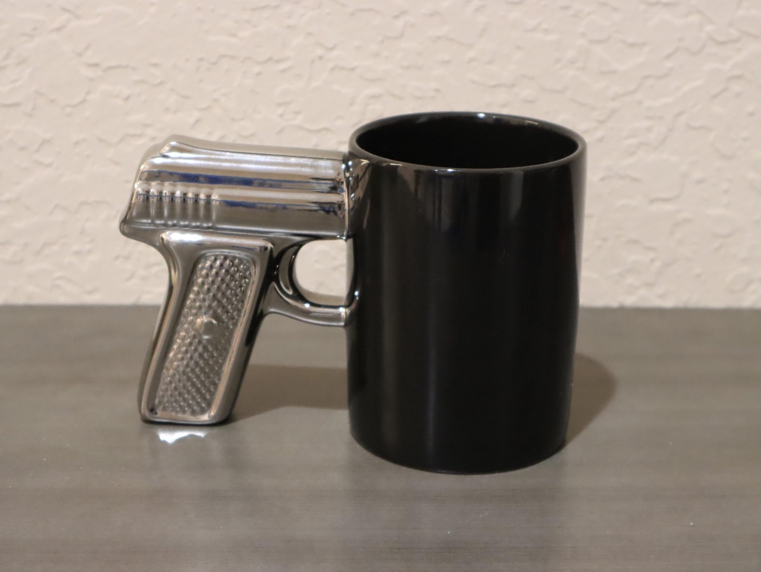 Pistol Coffee Mug 12 Oz Ceramic Coffee Mug 8