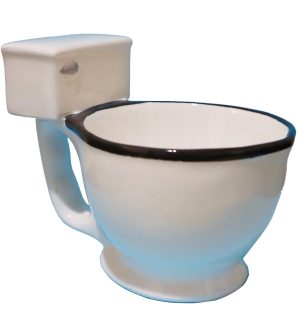 Toilet Shaped Coffee Mug 8 Oz Ceramic Coffee Mug 8