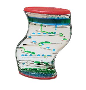 Twin Color Drop Liquid Timer 5 Wave Style 2