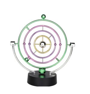 Kinetic Art Perpetual Motion Executive Orbital Rings Desk Toys